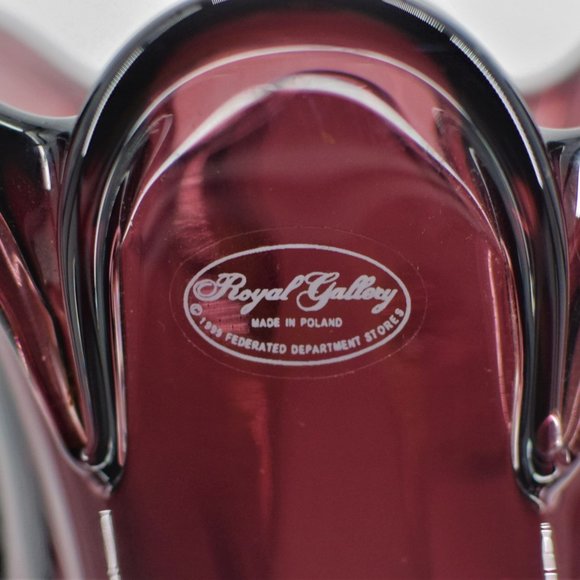 Royal Gallery Accents Royal Gallery Blown Glass Vase Made In Poland